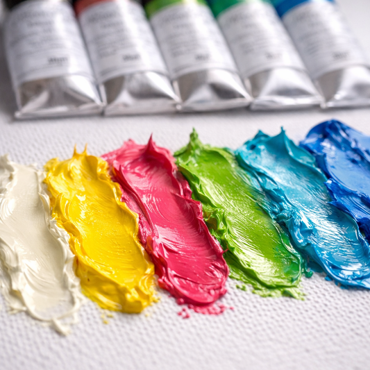 Michael Harding's Artist Oil Colors, Bermuda/Tropical Oil Paint Set, Six 40ml Tubes, 0020012