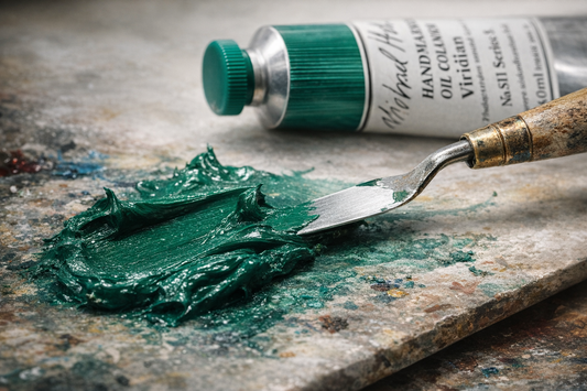 Michael Harding Artist Oil Colours, Viridian, 40ml Tube, 51140