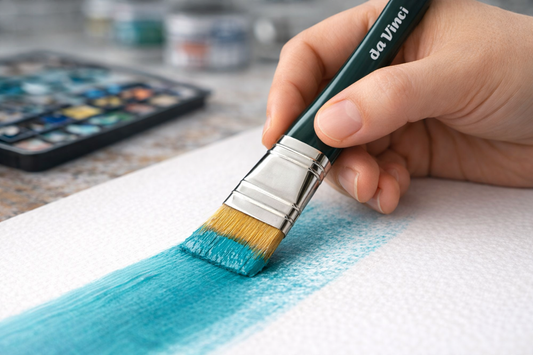 da Vinci Oil & Acrylic Series 5404 Nova Paint Brush Set, Synthetic with Gift Can, Multiple Sizes, 10 Brushes (Series 1670 and 1870)