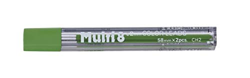 Pentel Multi 8 Color 2 mm Lead Refill, Green (CH2-D)