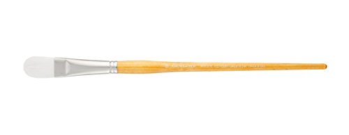 Grumbacher Bristlette Filbert Oil and Acrylic Brush, Synthetic Bristles, Size 12 (4722.12)
