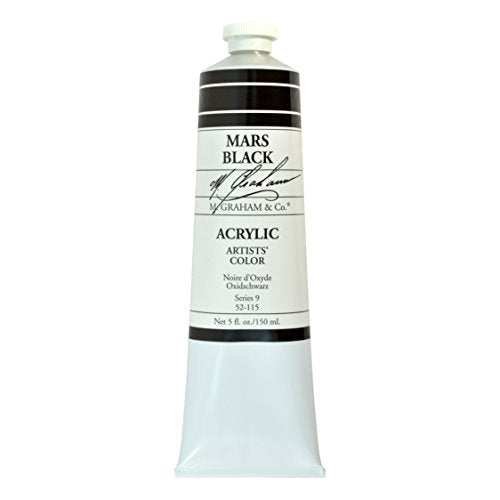 M. Graham & Co. Acrylic Paint Mars Black