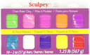Sculpey III 10 Bright Colors of Polymer Oven-Bake Clay, Non Toxic,1.25 lbs., great for modeling, sculpting, holiday, DIY, mixed media and school projects. Perfect for kids and beginners!