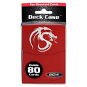 BCW 1-DC-RED Deck Case Red MTG Magic The Gathering Deck