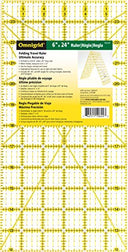 Omnigrid Folding Ruler, 6 x 24-Inch, Clear