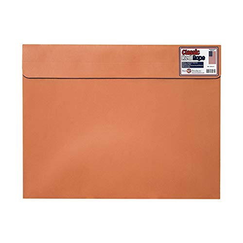 Star Products Red Fiber Envelope with Hook and Loop Closure, 22 x 17 x 2, 17