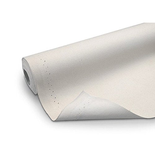 TARA MATERIALS Universal Style 580 Acrylic Primed Cotton Roll Canvas 59 in. x 6 yd. roll