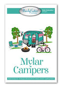 Purely Gates Mylar Campers Machine Embroidery CD Pattern