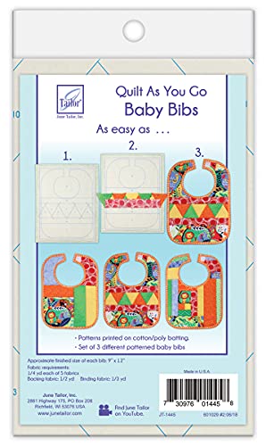 June Tailor Quilt As You Go Baby Bibs (3)