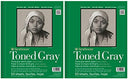 2-Pack - Strathmore 412-109 400 Series Toned Gray Sketch Pad, 9