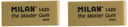 Milan bmm10314 – Pack of 2 Erasers