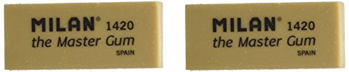 Milan bmm10314 – Pack of 2 Erasers