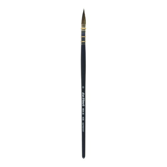da Vinci Watercolor Series 438 CosmoTop Mix B Paint Brush, Quill Synthetic/Natural Mix, Size 0 - da Vinci art supplies product photo