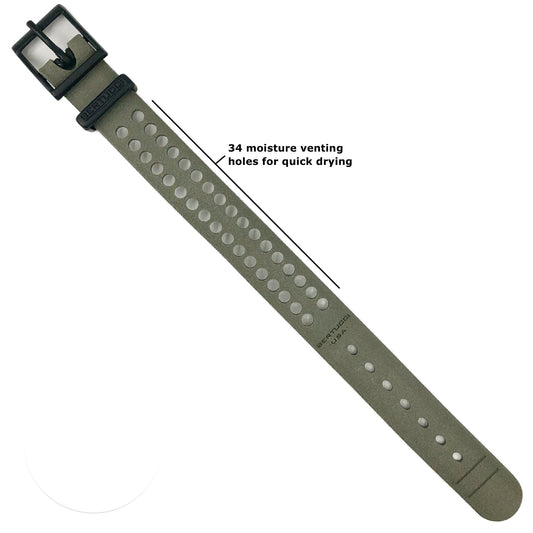 Bertucci Tridura™ Ultra-Duty 22mm Foliage Vented Watch Band