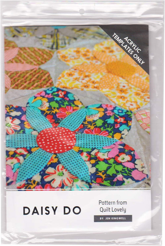Jen Kingwell Acrylic Template Set for Quilting – Daisy Do