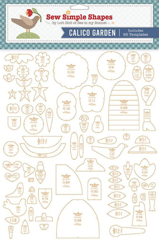 Lori Holt Calico Garden Sew Simple Shapes – 88 Applique Templates