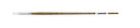 Grumbacher Bristlette Flat Oil and Acrylic Brush, Synthetic Bristles, Size 2 (4720F.2)