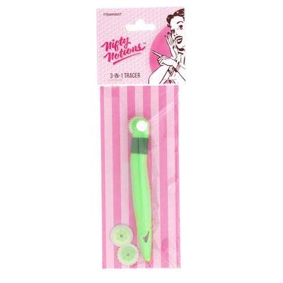 Nifty Notions 3-in-1 Tracer with Swappable Tracing Wheels