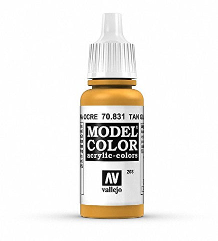 Vallejo Ochre Model Color Paint, 17ml