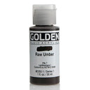 1 Oz Fluid Acrylic Color Paints Color: Raw Umber