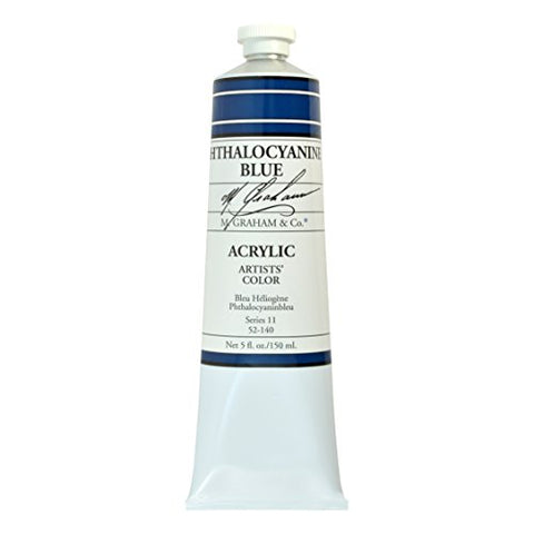 M. Graham & Co. Acrylic Paint, Phtalocyanine Blue