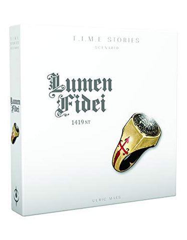 TIME Stories Lumen Fidei EXPANSION | Adventure Game | Strategy Game | Cooperative Game for Adults and Teens | Ages 12+ | 2-4 Players | Average Playtime 60 Minutes | Made by Space Cowboys