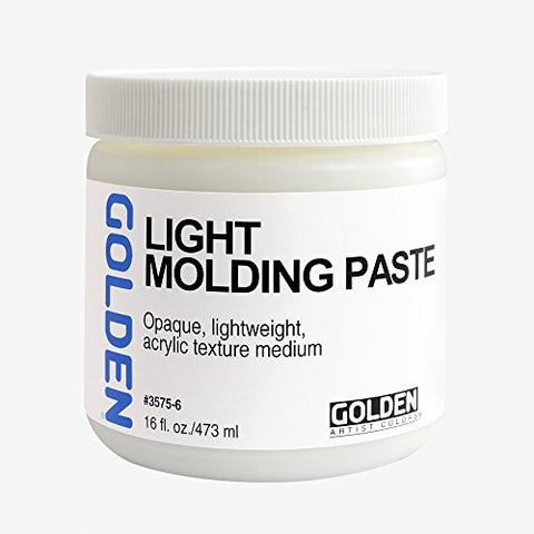 Golden Acryl Med 16 Oz Light Molding Paste