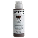 4 Oz Fluid Acrylic Color Paint Color: Burnt Umber Light