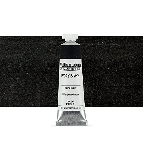 Williamsburg Oil 37ml Tube, Ivory Black (60017219)