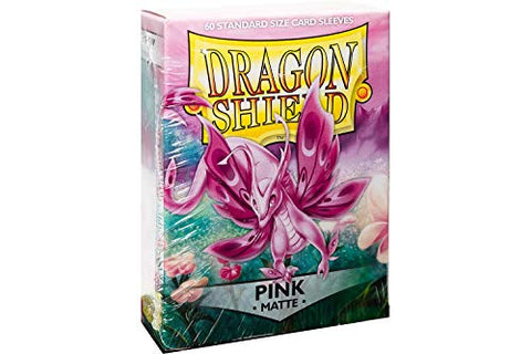 Arcane Tinman Sleeves: Dragon Shield Matte Pink (60), One Size
