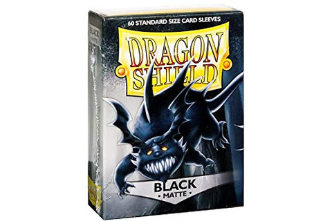 Arcane Tinman Sleeves: Dragon Shield Matte Black (60), One Size