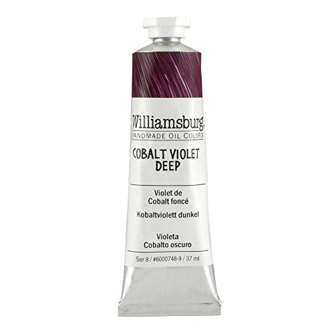 Williamsburg Handmade Oil Paint - Cobalt Violet Deep, 37 ml tube