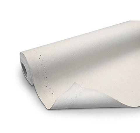 TARA MATERIALS Universal Style 580 Acrylic Primed Cotton Roll Canvas 59 in. x 6 yd. roll