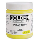 4 Oz Heavy Body Acrylic Color Paints Color: Primary Yellow
