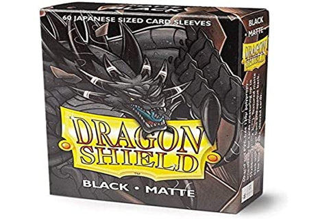 Arcane Tinman Sleeves: Dragon Shield Matte Japanese Black (60)