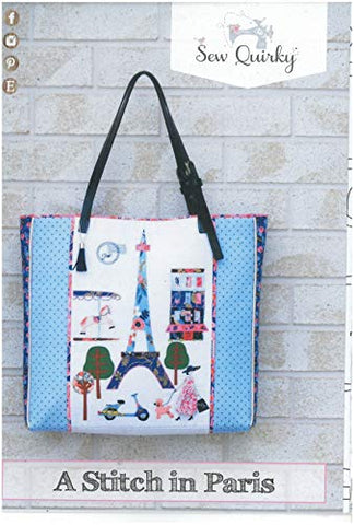 A Stitch in Paris Tote Bag Pattern - Sew Quirky