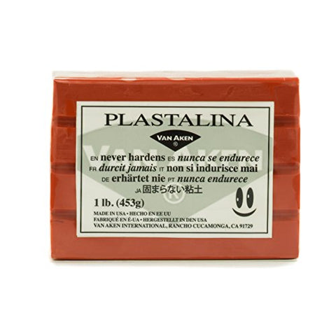 Van Aaken Modeling Clay 1Lb Terra Cotta