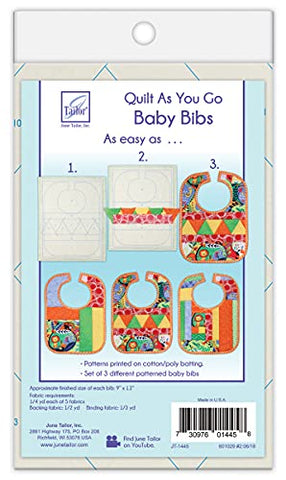 June Tailor Quilt As You Go Baby Bibs (3)