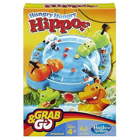Elefun and Friends Hungry Hippos Grab and Go Game ,#G14E6GE4R-GE 4-TEW6W268772